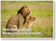 ...DANN SOLLTEN SIE MAL MIT GERLACH WERBUNG & FOTOGRAFIE SPRECHEN. (c) INGO GERLACH